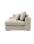 Dunhill 2.5 Seater Left Arm Loose Cover Beige 