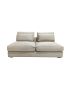 Dunhill 2.5 Seater Back Loose Cover Beige 