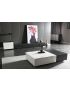 Firefly Byron Coffee Table - White/Black