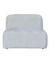 Mollis 1Seater Back No Arms Beige