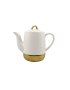Firefly Roberts Teapot Porcelain - White/Gold