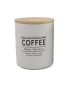 Firefly Hepburn Coffee Canister Porcelain - White