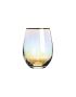 Firefly Owens Gold Edge Colorful Cup 540ml Set Of 4 Clear