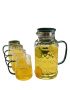 Firefly Lawrence Jug 1800ML + 4 Cup Clear