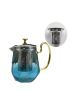 Firefly Kium Jug 600ML With Stainless Steel Cover Clear