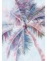 فايرفلاي لوحة النخيل  مع إطار  - 100 × 140 سم