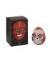 Ladenac skull candle 220gr in ceramic egg red skull 