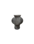 Firefly Vase Ceramic 22.5cm Shiny White/Matt Powder Brown