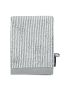 Marc O'Polo Timeless Tone Stripe Grey Washcloth - 16 x 22 cm