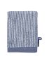 Marc O'Polo Timeless Tone Stripe Blue Washcloth - 16 x 22 cm