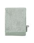 Marc O'Polo Timeless Tone Stripe Green Washcloth - 16 x 22 cm