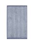 Marc O'Polo Timeless Tone Stripe Blue Guest Towel - 30 x 50 cm