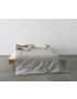 Marc O'Polo Sillia Neutral Grey Duvet Cover Set - 240 x 220 cm