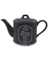 فايرفلاي بيكر إبريق شاي بورسلين - أسود