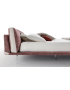 BUTTERFLY BED MATRIMONIAL MAX WITH BACK CUSHION 238CM X 205CM X 83CM TAUPE