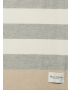 Marc O'Polo Per Neutral Grey & Off White  Plaid - 130 x 170 cm
